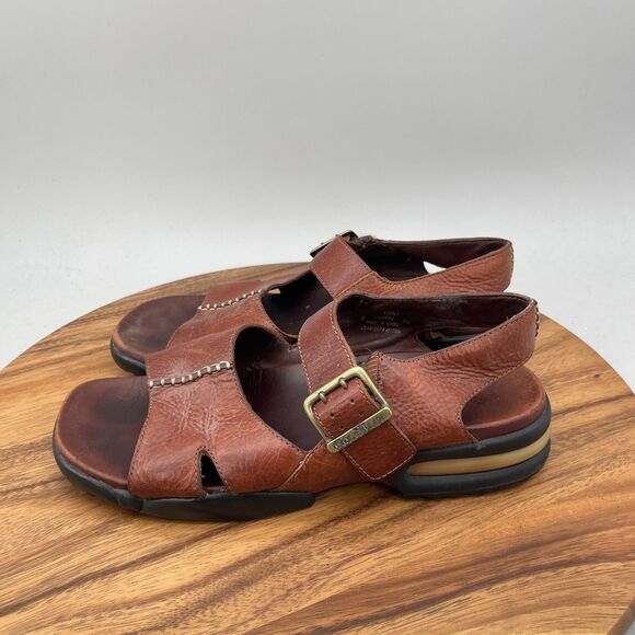 Cole Haan Brown Leather Fisherman Sandals Mens Size 10 M Classic Buckle Outdoors main image 6